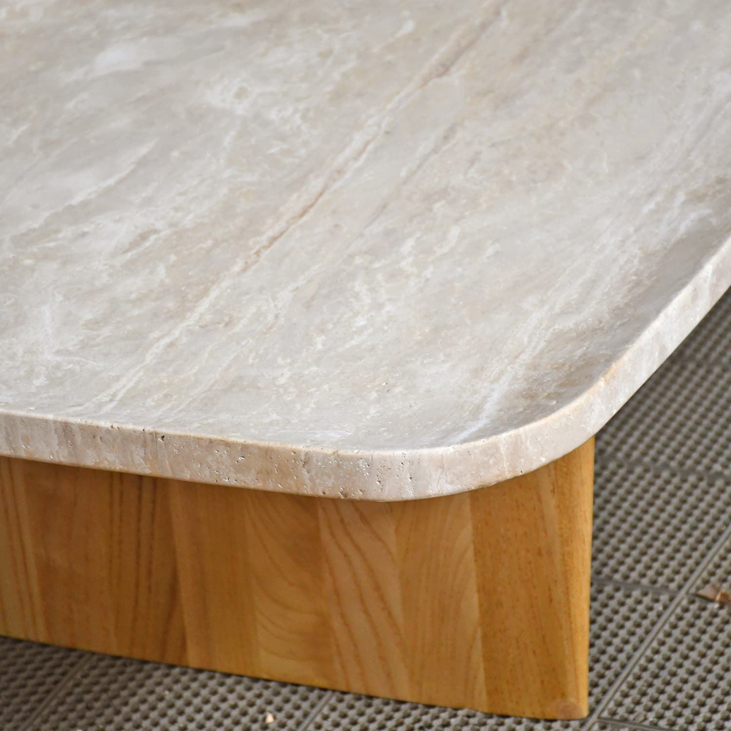 Mesa auxiliar 2 patas rectangular - Imagen 2