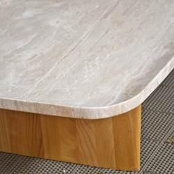 Mesa auxiliar 2 patas rectangular - Imagen 2